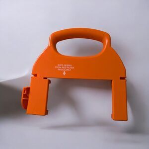 Bissell Model 3437F Front Handle Vacuum Cleaner Carpet Steamer Orange Carry